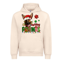 Sandshell merry pawmas christmas german shepherd Urban Hoodie - Jasminsmagicworld