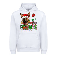 White merry pawmas christmas german shepherd Urban Hoodie - Jasminsmagicworld