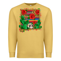 Antique Gold new mexico map Premium Sweatshirt - Zillion Design Studio