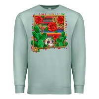 Seafoam new mexico map Premium Sweatshirt - Zillion Design Studio