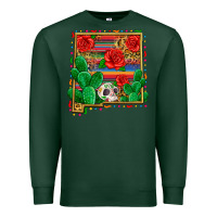 Sports Green new mexico map Premium Sweatshirt - Zillion Design Studio