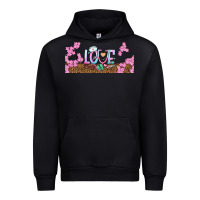 Black watercolor love nurse libbey glass Urban Hoodie - BundleAndBundleShop