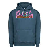 Pigment Midnight Navy watercolor love nurse libbey glass Urban Hoodie - BundleAndBundleShop