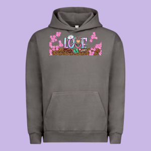 Watercolor Love Nurse Libbey Glass Urban Hoodie Designed By Bundleandbundleshop