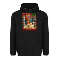 Merry Cluckin' Christmas Heavyweight Hoodie | Teevron