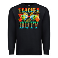 Black teacher off duty Premium Sweatshirt - texasbilliewilder