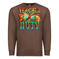 Chestnut teacher off duty Premium Sweatshirt - texasbilliewilder