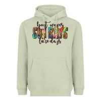 Matcha boat waves sun rays lake days Heavyweight Hoodie - texasbilliewilder