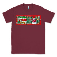 Burgundy christmas vibes only Classic Tee - BundleAndBundleShop