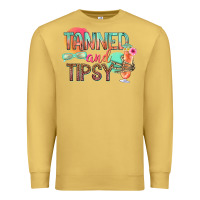 Antique Gold tanned and tipsy Premium Sweatshirt - texasbilliewilder