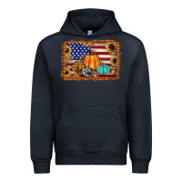Navy american flag fall backgraund Urban Hoodie - JahusDesignShop