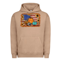 Pigment Burro american flag fall backgraund Urban Hoodie - JahusDesignShop