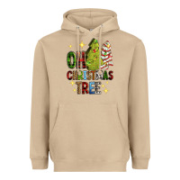 Mushroom Oh Christmas tree Christmas cake Heavyweight Hoodie - RanaPortraitStore