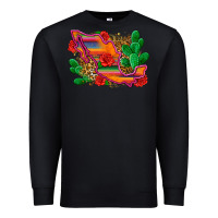 Black mexico map Premium Sweatshirt - Zillion Design Studio