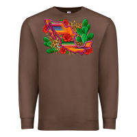 Chestnut mexico map Premium Sweatshirt - Zillion Design Studio