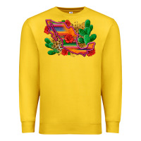 Lemon mexico map Premium Sweatshirt - Zillion Design Studio
