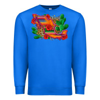 True Royal mexico map Premium Sweatshirt - Zillion Design Studio