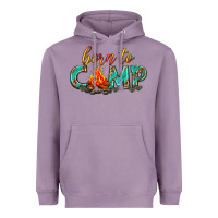 Lavender born to camp Heavyweight Hoodie - texasbilliewilder