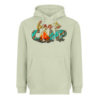 Matcha born to camp Heavyweight Hoodie - texasbilliewilder