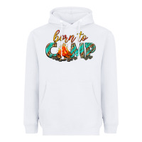 White born to camp Heavyweight Hoodie - texasbilliewilder