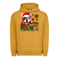 Pigment Peanut Butter merry pawmas christmas french bulldog Urban Hoodie - Jasminsmagicworld