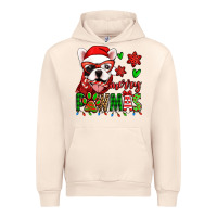 Sandshell merry pawmas christmas french bulldog Urban Hoodie - Jasminsmagicworld