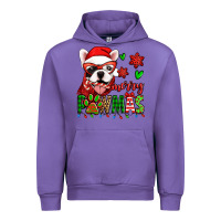 Tulip merry pawmas christmas french bulldog Urban Hoodie - Jasminsmagicworld