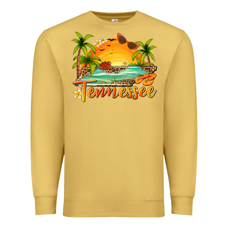 Tennessee Summer Billie Wilder Premium Sweatshirt by texasbilliewilder | Teevron