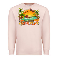 Pale Pink tennessee summer billie wilder Premium Sweatshirt - texasbilliewilder
