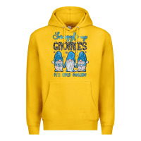 Lemon snuggle up gnomies it's cold outside Premium Hoodie - JahusDesignShop