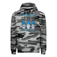 Slate Camo snuggle up gnomies it's cold outside Premium Hoodie - JahusDesignShop