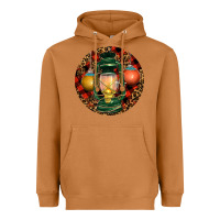 Meerkat Xmas Lantern Christmas Heavyweight Hoodie - RanaPortraitStore