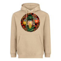 Mushroom Xmas Lantern Christmas Heavyweight Hoodie - RanaPortraitStore