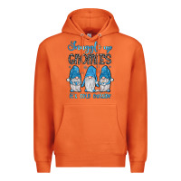 Carrot snuggle up gnomies it's cold outside Premium Hoodie - JahusDesignShop