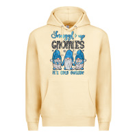 Pina Colada snuggle up gnomies it's cold outside Premium Hoodie - JahusDesignShop