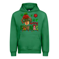 Emerald merry pawmas christmas dachshund Urban Hoodie - Jasminsmagicworld
