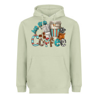 Matcha but first coffee Heavyweight Hoodie - texasbilliewilder