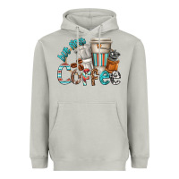 Moon Dust but first coffee Heavyweight Hoodie - texasbilliewilder