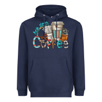Navy but first coffee Heavyweight Hoodie - texasbilliewilder