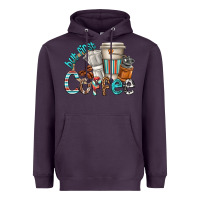 Plum but first coffee Heavyweight Hoodie - texasbilliewilder