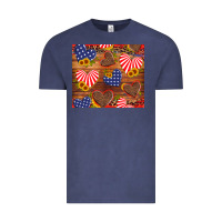 Vintage Denim america heart Vintage Tee - Artiststas
