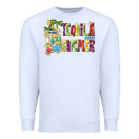 White tequila and summer Premium Sweatshirt - texasbilliewilder