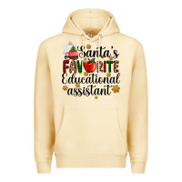 Pina Colada santa's favorite educational assistant Premium Hoodie - AdoDesignShop