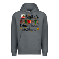 Rock santa's favorite educational assistant Premium Hoodie - AdoDesignShop