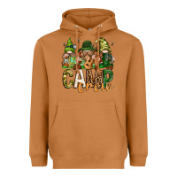 Meerkat camp crew with gnomies Heavyweight Hoodie - texasbilliewilder