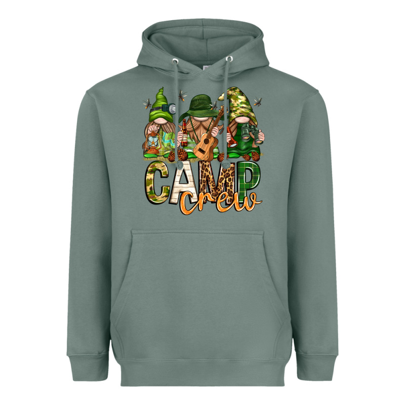 Camp Crew With Gnomies Heavyweight Hoodie by texasbilliewilder | Teevron