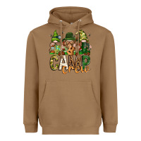 Toasted Coconut camp crew with gnomies Heavyweight Hoodie - texasbilliewilder