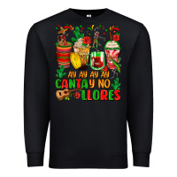 Black ay ay ay ay canta y no llores coffee cups Premium Sweatshirt - Zillion Design Studio