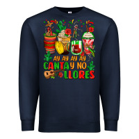 Navy ay ay ay ay canta y no llores coffee cups Premium Sweatshirt - Zillion Design Studio
