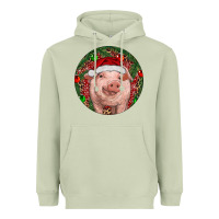 Matcha Pig Christmas Heavyweight Hoodie - RanaPortraitStore